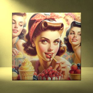 Azulejo Chicas de Retro Candy