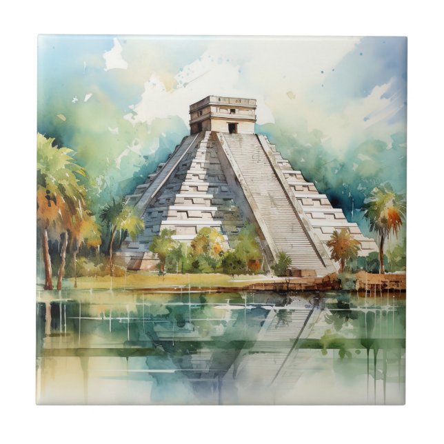 Azulejo Chichen Itza (Frente)