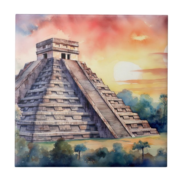 Azulejo Chichen Itza (Frente)