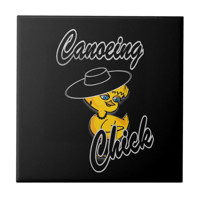 Azulejo Chick canotaje #4 (Frente)