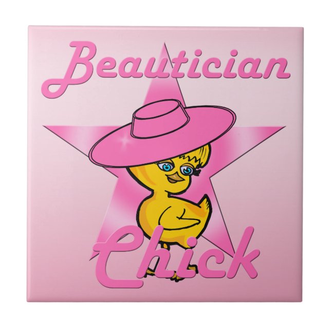 Azulejo Chick de belleza #8 (Frente)