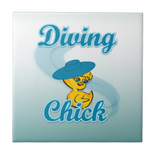 Azulejo Chick de buceo #3