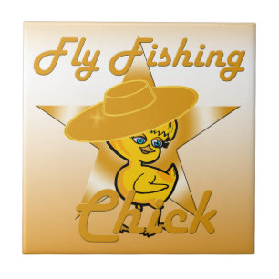 Azulejo Chick de pesca de mosca #10