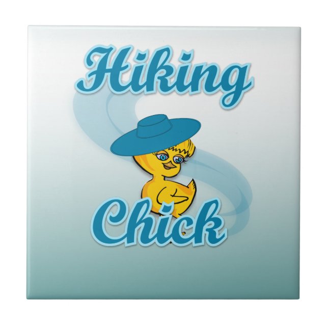 Azulejo Chick de senderismo n° 3 (Frente)