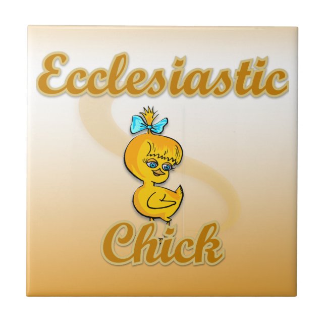 Azulejo Chick eclesiástico (Frente)