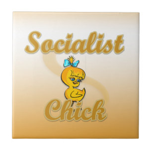 Azulejo Chick socialista