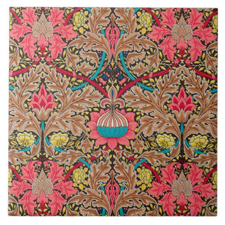 Azulejo Chimenea cerámica William Morris diseños 028