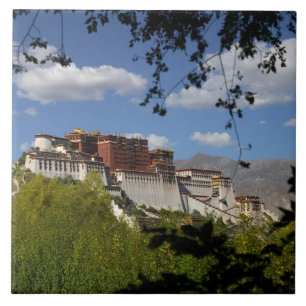 Azulejo China, Tíbet, Lhasa, Palacio de Potala