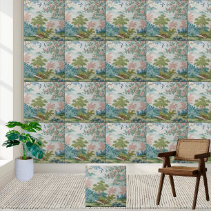 Azulejo Chinoiserie Wall Tile