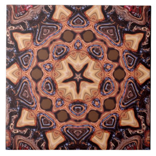 Azulejo Chip Choc Mandala Geometría Tile Cerámico
