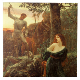 Azulejo Chivalry (de Frank Dicksee)