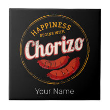 Chorizo Retro Sausage Vintage BBQ Gourmet Barbacoa