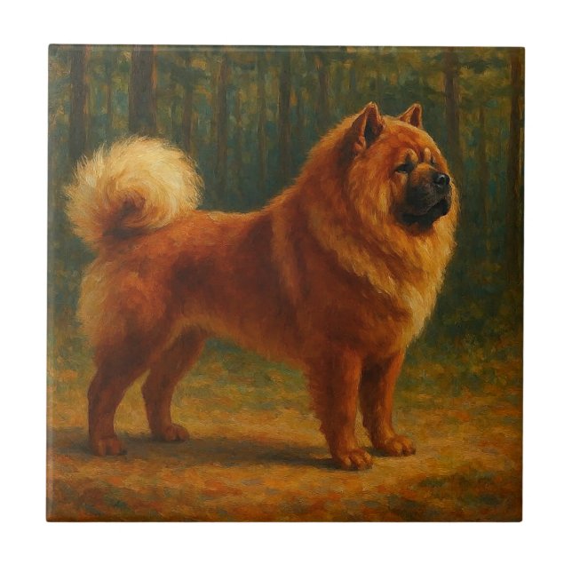 Azulejo Chow Chow (Frente)