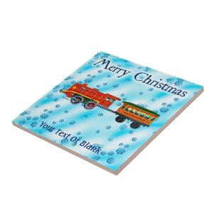 Azulejo Christmas Express - Feliz Navidad