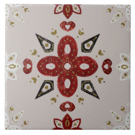 Azulejo Christmas Folk Nordic Art