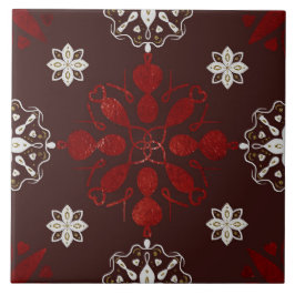 Azulejo Christmas Folk Nordic Art