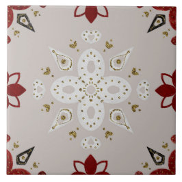 Azulejo Christmas Folk Nordic Art