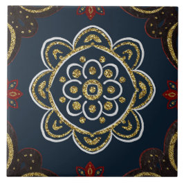 Azulejo Christmas Folk Nordic Art