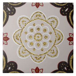 Azulejo Christmas Folk Nordic Art