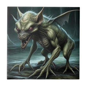 Azulejo Chupacabra - Monstruos criptográficos o animales