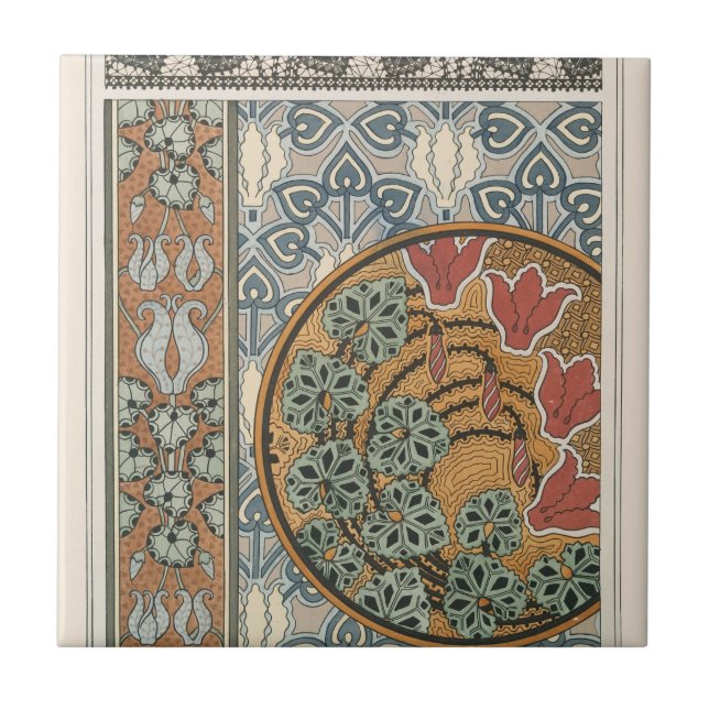 Azulejo Cicloso 3 de Maurice Pillard Verneuil (Frente)