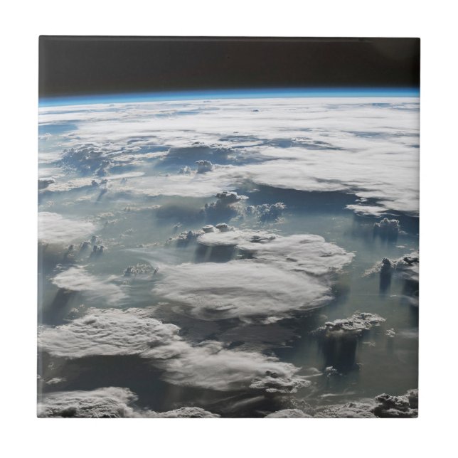 Azulejo Cielo de tormenta sobre la Amazonía (Frente)