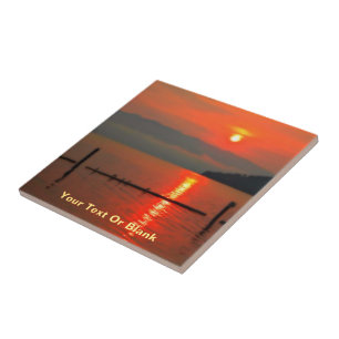 Azulejo Cielo Rojo Por La Mañana