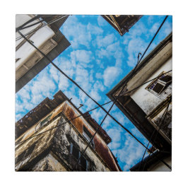 Azulejo Cielo sobre Stonetown, Zanzíbar