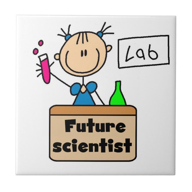 Azulejo Científico del Futuro (Frente)
