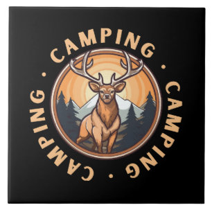 Azulejo Ciervos - Salvajismo - Camping