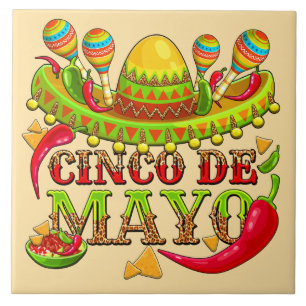 Azulejo Cinco de Mayo