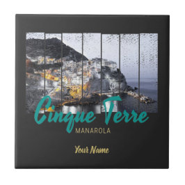 Azulejo Cinque Terre Manarola Riomaggiore cosecha italiana