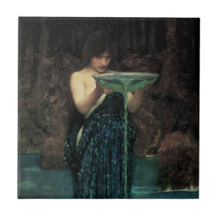 Azulejo Circe Invidiosa de John William Waterhouse