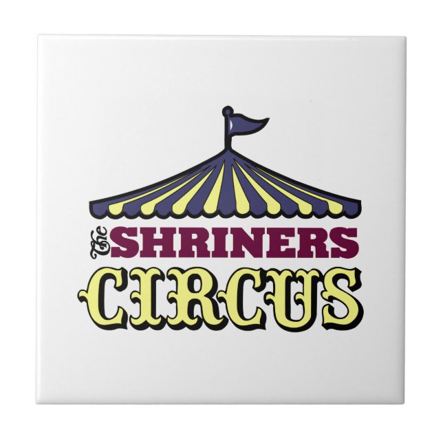 Azulejo Circo de Shriners (Frente)