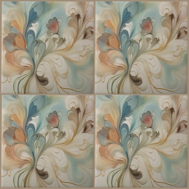 Azulejo Circular Quest (Circular Quest Ceramic Tile (Four by Four)
)