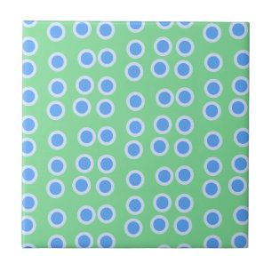 Azulejo Círculos azules