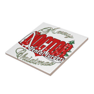 Azulejo Cirugía dental de navidades