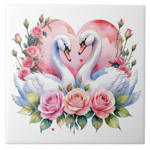 Azulejo Cisnes