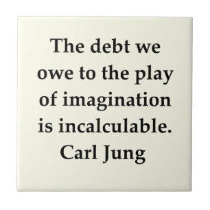 Azulejo cita de Carl Jung