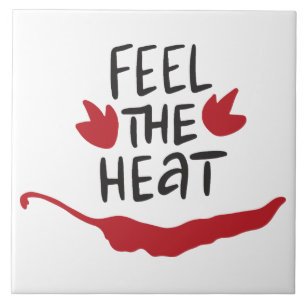 Azulejo Cita de Peppers de Chili Rojo