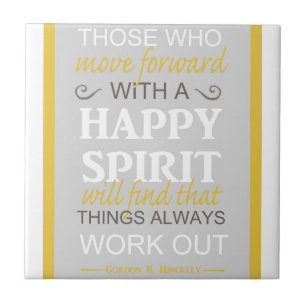 Azulejo cita inspiradora de gordon b hinckley lds