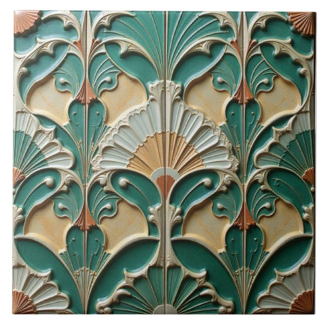 Azulejo Citrus y Clover Fanfare (Frente)