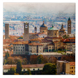 Azulejo Citta Alta en Bérgamo, Italia