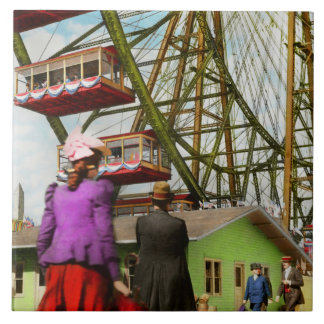 Azulejo City - Chicago,IL - The first Ferris Wheel 1893