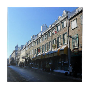 Azulejo Ciudad Antigua de Quebec, Quebec, Canadá