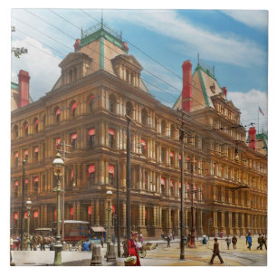 Azulejo Ciudad - Cincinnati, OH - El edificio federal 1901
