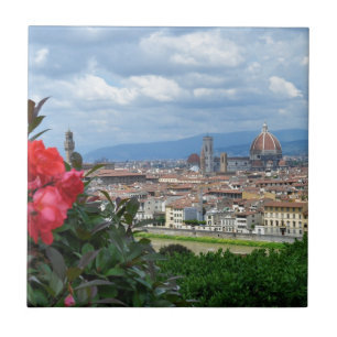 Azulejo Ciudad de Florencia, Italia