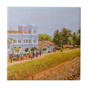 Azulejo Ciudad de Galle - Costa Sur de Sri Lanka