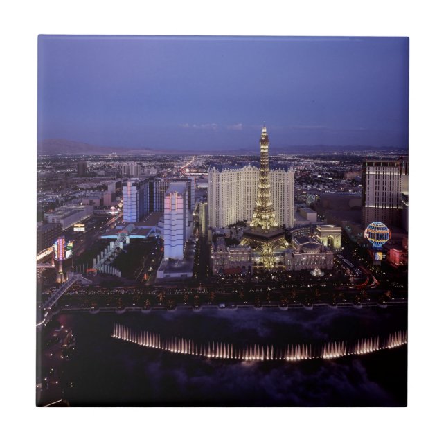 Azulejo Ciudad de juego del Casino Casino de Las Vegas Str (Frente)