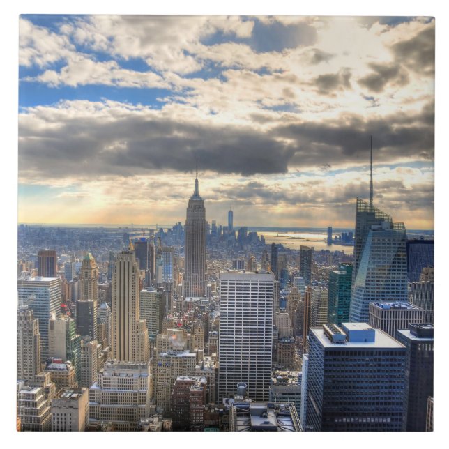 Azulejo Ciudad de Nueva York (Frente)